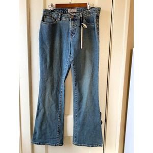 Christopher Blue Women's Bootcut Jeans in Medium Blue